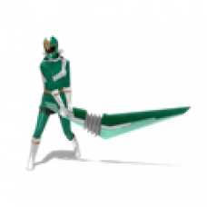 Unidentified Squadron U-Man Green Figure (Women)